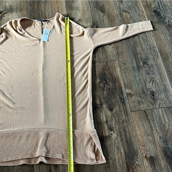 NWT American Eagle Outfitters women’s Sweater Dress Size XS TAN - Picture 4 of 9